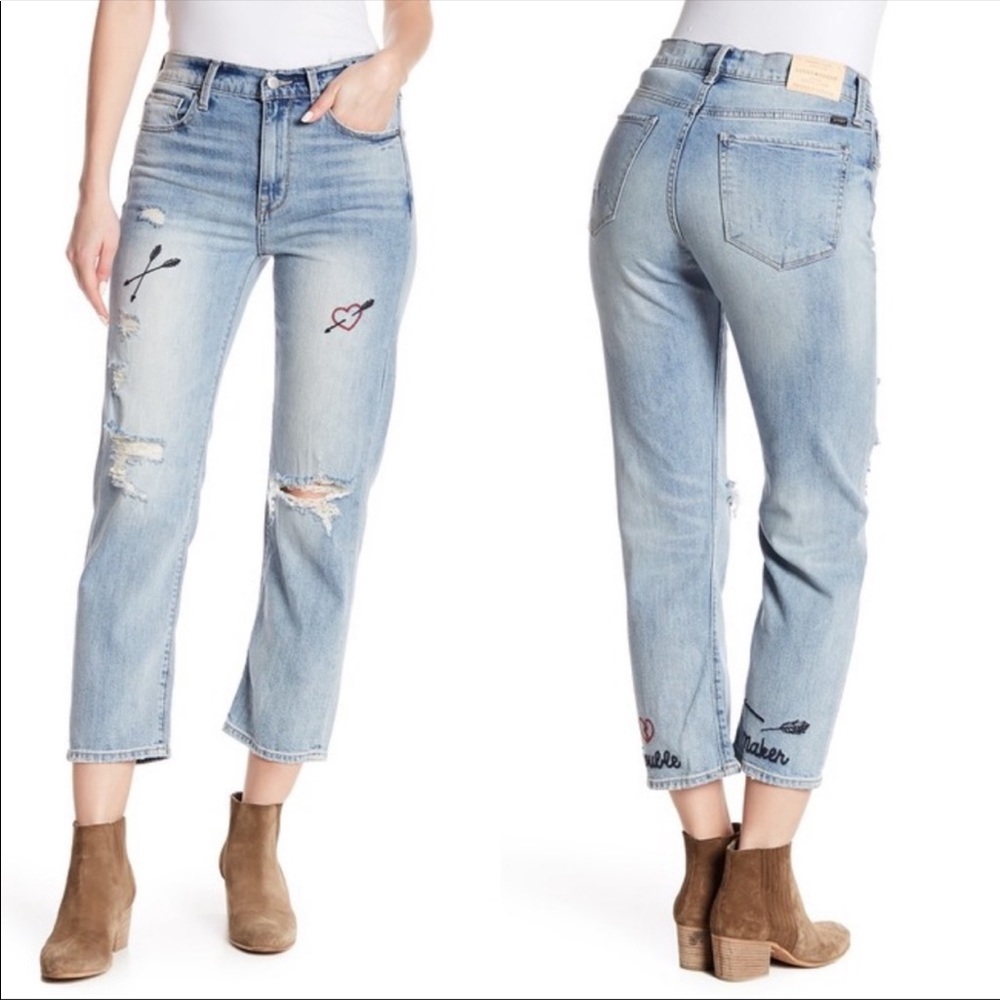 Lucky Brand Bridgette Slim Straight Jeans